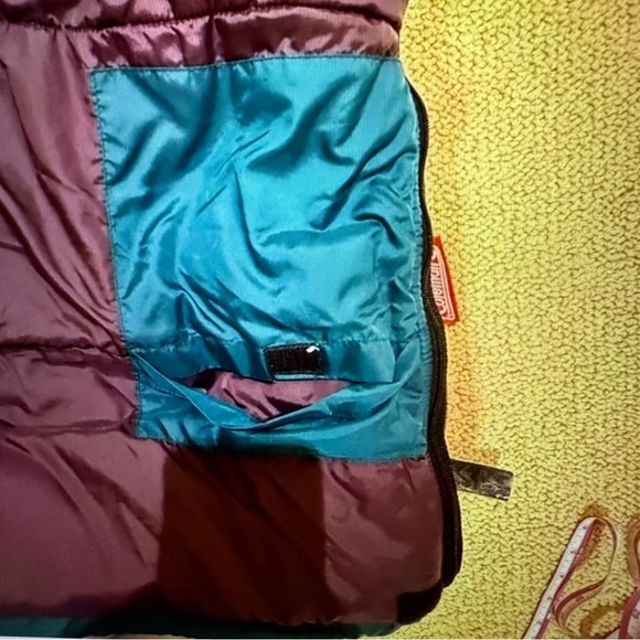 Coleman mummy style, sleeping bag, youth, color purple, 30 x 66 - Picture 6 of 12